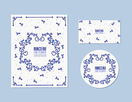 문양 포스터 스티커 잎 일러스트 명함 프레임 사람없음 장식 라벨 덩굴 엽서 당초문 프레임일러스트 국내일러스트 AI파일 식물 편지 파일형식 벡터