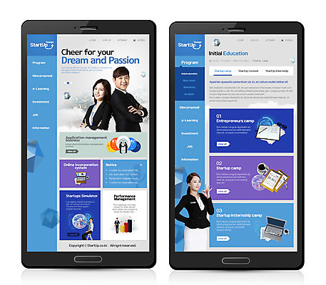 PSD 템플릿 여자 남자 웹템플릿 디자인시안 모바일 여러명 20대 성인 노트북 한국인 비즈니스맨 비즈니스우먼 어플리케이션 모바일템플릿 모바일웹 이미지템플릿 다수 비즈니스 사람 동양인 청년 전자제품 직장인 파일형식