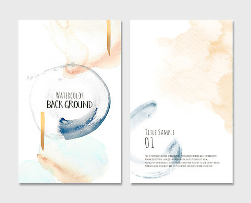 PSD 종이 컬러 백그라운드 일러스트 붓터치 수채화 사람없음 물감 질감 국내일러스트 미술도구 파일형식