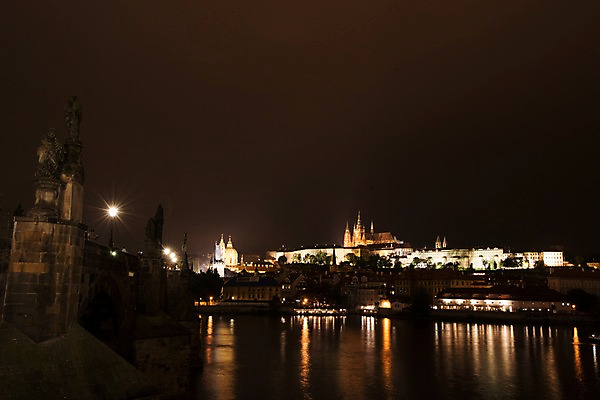 포토 JPG 유럽 여행 야경 사람없음 야외 체코 프라하 블타바강 카를교 국내포토 나라 강 다리_건축물 야간 파일형식 풍경_경치