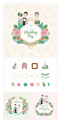 여자 남자 꽃 리본 액자 결혼 의자 일러스트 촛불 프레임 여러명 상반신 성인 세트 케이크 칠판 청첩장 웹엘리먼트 국내일러스트 AI파일 식물 가구 다수 초 디저트 카드_감사 사람 이벤트 엘리먼트 파일형식 벡터