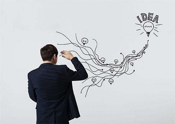 편집이미지 남자 화살표 전구 아이디어 한명 서기 손짓 상반신 20대 성인 뒷모습 한국인 비즈니스맨 성인남자한명만 이미지편집 AI파일 1 뷰포인트 컨셉 비즈니스 모션 사람 동양인 청년 직장인 남자한명만 성인남자만 파일형식 벡터