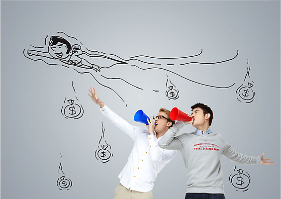 외국인 편집이미지 응시 남자 들기 손짓 성인 앞모습 세명 확성기 외침 가리킴 돈자루 슈퍼맨 성인남자만 이미지편집 AI파일 시선 뷰포인트 돈 모션 사람 인종 소리 영웅 남자만 성인만 파일형식 벡터