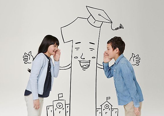 편집이미지 응시 여자 교육 남자 어린이 서기 웃음 손짓 상반신 두명 옆모습 마주보기 외침 우승 일본인 이미지편집 AI파일 외국인 시선 뷰포인트 모션 표정 사람 동양인 소리 최고 파일형식 벡터