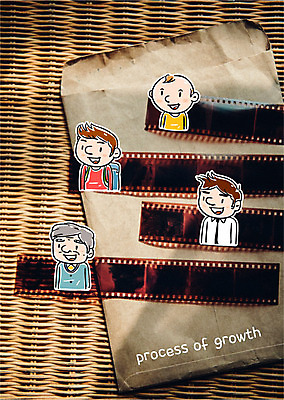 편집이미지 노년 남자 어린이 청소년 서류봉투 여러명 성인 종이봉투 성장 필름 이미지편집 AI파일 다수 봉투 사람 파일형식 벡터