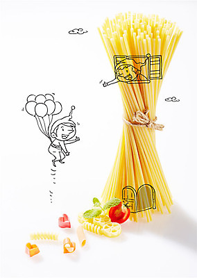 편집이미지 남자 토마토 창문 주택 사람 두명 풍선 난쟁이 파스타면 이미지편집 AI파일 채소 파스타 건물 면류 파일형식 벡터