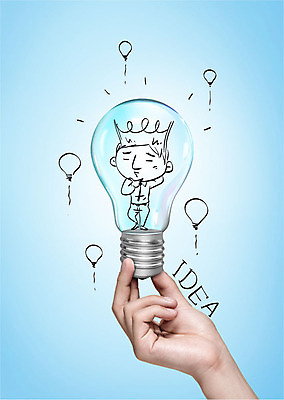 편집이미지 손 남자 전구 아이디어 한명 서기 들기 성인 신체부위 고민 이미지편집 AI파일 1 감정 컨셉 모션 사람 파일형식 벡터