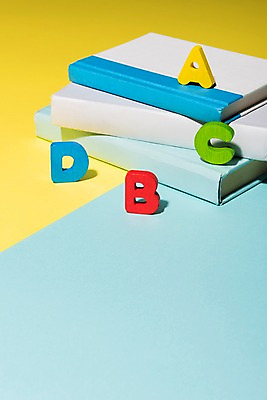 포토 JPG 스튜디오촬영 알파벳 영어 교육 생각 놀이 사람없음 책 단어 블록 교구 에듀케이션 국내포토 문자 실내 파일형식