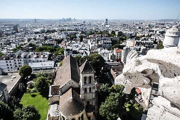 포토 JPG 주간 나무 유럽 하늘 지붕 사람없음 야외 건물 하이앵글 프랑스 도시 파리_프랑스 몽마르트르 국내포토 자연요소 식물 건축물 나라 뷰포인트 파일형식
