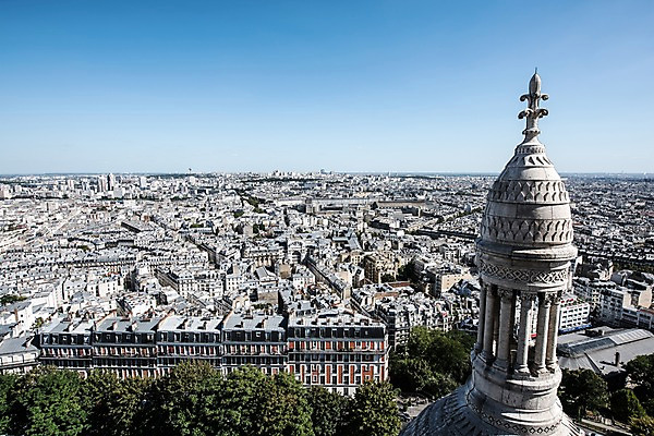 포토 JPG 주간 나무 유럽 하늘 사람없음 야외 건물 하이앵글 성당 프랑스 파리_프랑스 첨탑 몽마르트르 국내포토 자연요소 식물 건축물 나라 뷰포인트 종교건축 탑 파일형식