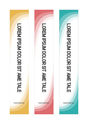 템플릿 배너 배너템플릿 세로배너 곡선 사각프레임 사람없음 현수막 그라데이션 배너세트 AI파일 선 프레임 세로 세트 사각형 파일형식 벡터