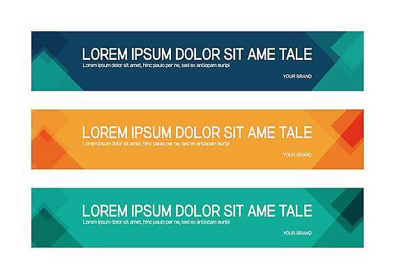 템플릿 배너 배너템플릿 가로배너 사각프레임 사람없음 사각형 현수막 겹침 배너세트 AI파일 도형 프레임 가로 세트 파일형식 벡터