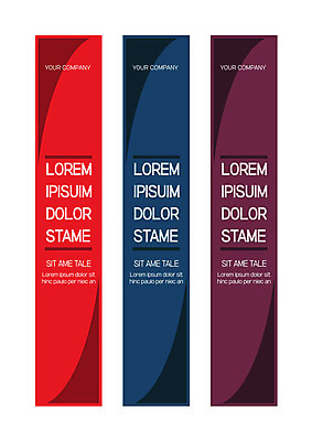 템플릿 배너 배너템플릿 세로배너 곡선 사각프레임 사람없음 현수막 배너세트 AI파일 선 프레임 세로 세트 사각형 파일형식 벡터