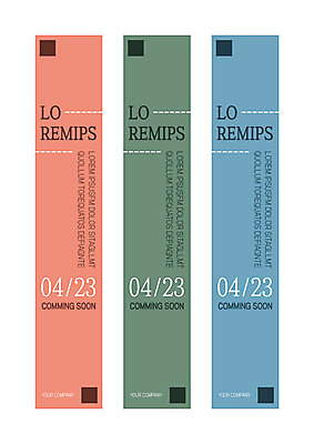 템플릿 배너 배너템플릿 세로배너 점선 사각프레임 사람없음 사각형 현수막 배너세트 AI파일 도형 선 프레임 세로 세트 파일형식 벡터