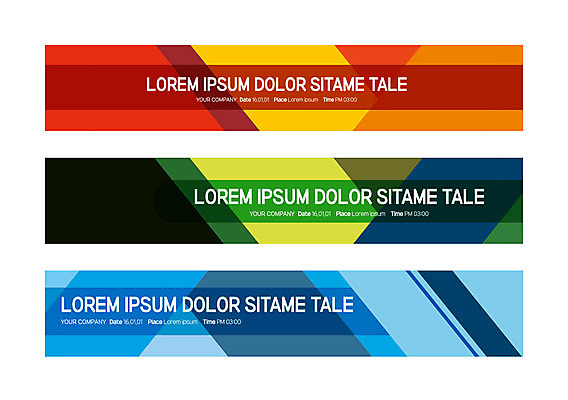 템플릿 배너 배너템플릿 가로배너 사각프레임 사람없음 컬러풀 현수막 겹침 배너세트 AI파일 컬러 프레임 가로 세트 사각형 파일형식 벡터