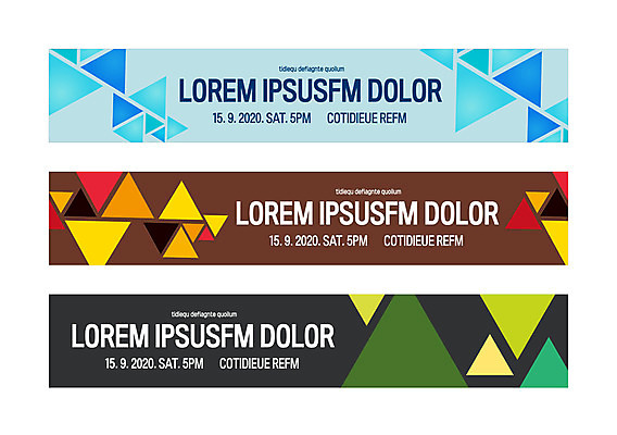 템플릿 배너 배너템플릿 가로배너 패턴 사각프레임 사람없음 현수막 삼각형 배너세트 AI파일 도형 무늬 프레임 가로 세트 사각형 파일형식 벡터