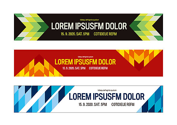 템플릿 배너 배너템플릿 가로배너 무늬 패턴 사각프레임 사람없음 컬러풀 사각형 현수막 방향 겹침 배너세트 AI파일 도형 컬러 프레임 가로 세트 파일형식 벡터