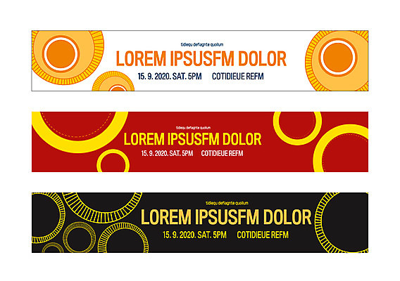 템플릿 배너 배너템플릿 가로배너 패턴 사각프레임 사람없음 현수막 원형 배너세트 AI파일 도형 무늬 프레임 가로 세트 사각형 파일형식 벡터