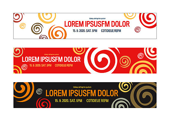 템플릿 배너 배너템플릿 가로배너 패턴 곡선 사각프레임 사람없음 현수막 원형 배너세트 AI파일 도형 선 무늬 프레임 가로 세트 사각형 파일형식 벡터