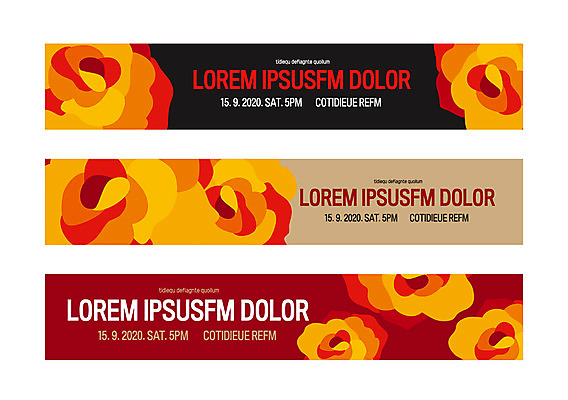 템플릿 배너 배너템플릿 가로배너 무늬 사각프레임 사람없음 사각형 현수막 배너세트 AI파일 도형 프레임 가로 세트 파일형식 벡터