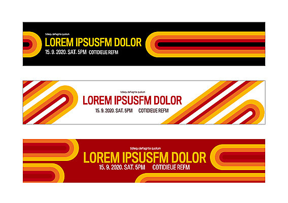 템플릿 배너 배너템플릿 가로배너 사각프레임 사람없음 현수막 원형 겹침 타원형 배너세트 AI파일 도형 프레임 가로 세트 사각형 파일형식 벡터