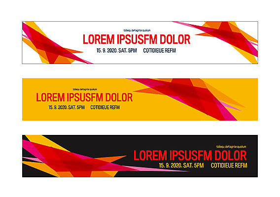 템플릿 배너 배너템플릿 가로배너 사각프레임 사람없음 현수막 삼각형 겹침 배너세트 AI파일 도형 프레임 가로 세트 사각형 파일형식 벡터