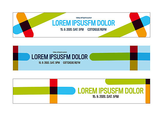 템플릿 배너 배너템플릿 가로배너 패턴 사각프레임 사람없음 사각형 현수막 겹침 교차 배너세트 AI파일 도형 무늬 프레임 가로 세트 파일형식 벡터