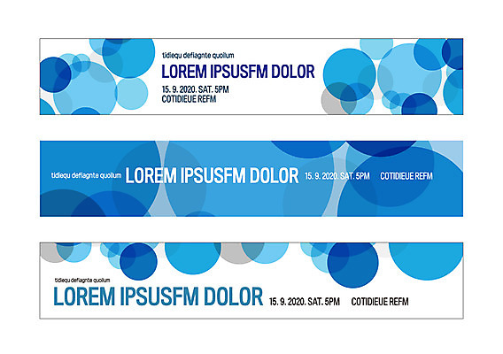 템플릿 배너 배너템플릿 가로배너 패턴 사각프레임 사람없음 파란색 현수막 원형 겹침 배너세트 AI파일 도형 컬러 무늬 프레임 가로 세트 사각형 파일형식 벡터