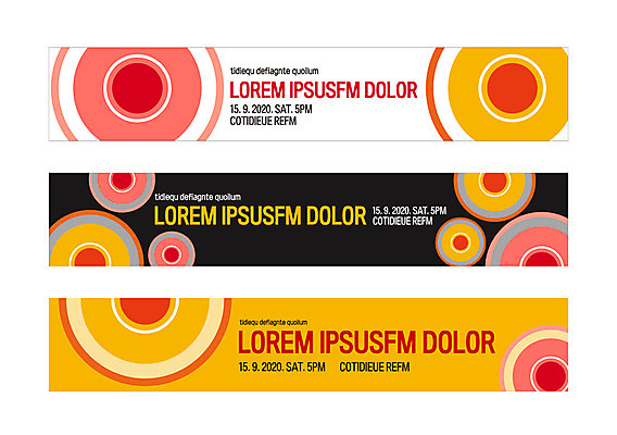 템플릿 배너 배너템플릿 가로배너 패턴 사각프레임 사람없음 현수막 원형 배너세트 AI파일 도형 무늬 프레임 가로 세트 사각형 파일형식 벡터