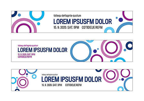 템플릿 배너 배너템플릿 가로배너 패턴 사각프레임 사람없음 현수막 원형 배너세트 AI파일 도형 무늬 프레임 가로 세트 사각형 파일형식 벡터