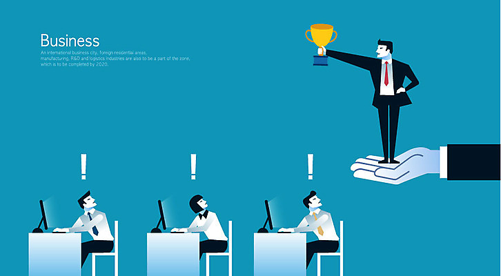 전신 손 여자 남자 일러스트 CEO 성공 여러명 상반신 성인 신체부위 컴퓨터 업무 직장인 비즈니스맨 비즈니스우먼 트로피 국내일러스트 AI파일 직업 다수 컨셉 비즈니스 사람 전자제품 작업 상_우승 파일형식 벡터