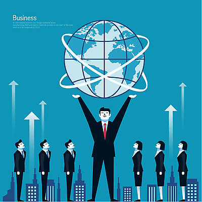 전신 여자 남자 화살표 지구 일러스트 CEO 들기 빌딩 여러명 성인 세계 글로벌 직장인 비즈니스맨 비즈니스우먼 국내일러스트 AI파일 직업 다수 비즈니스 모션 사람 건물 파일형식 벡터