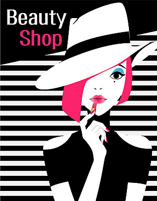 모자 여자 일러스트 관리 한명 상반신 성인 뷰티 검은색 줄무늬 립스틱 입술 스타일 국내일러스트 AI파일 1 잡화 컬러 무늬 사람 신체부위 화장품 파일형식 벡터