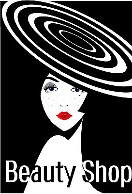 여자 일러스트 관리 한명 상반신 성인 뷰티 검은색 스타일 국내일러스트 AI파일 1 컬러 사람 파일형식 벡터