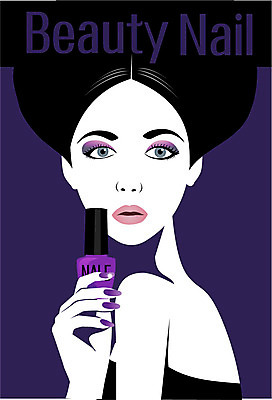 손 여자 일러스트 관리 한명 상반신 성인 뷰티 네일아트 손톱 매니큐어 스타일 국내일러스트 AI파일 1 사람 신체부위 화장품 파일형식 벡터