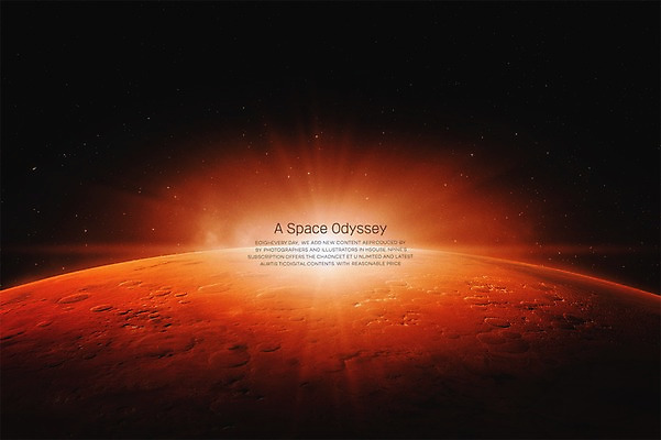 PSD 편집이미지 백그라운드 사람없음 3D 우주 행성 화려 신비 디지털합성 은하계 태양계 화성 디지털아트 이미지편집 편집3D 컨셉 파일형식