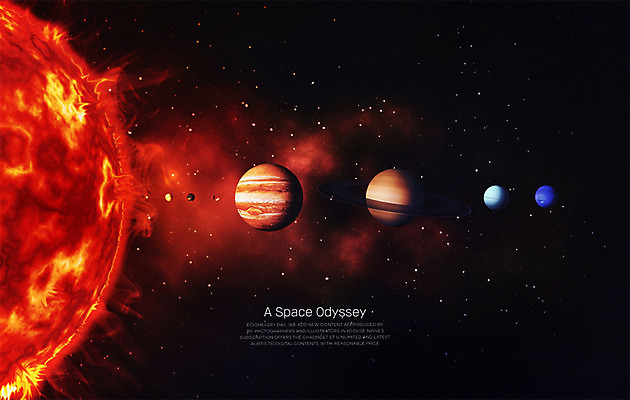 PSD 편집이미지 지구 백그라운드 사람없음 태양 3D 우주 행성 화려 신비 디지털합성 은하계 태양계 토성 목성 금성 수성 천왕성 해왕성 화성 디지털아트 이미지편집 편집3D 자연요소 컨셉 파일형식