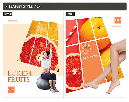 템플릿 여자 ZIP 포스터 다이어트 건강 20대 성인 두명 한국인 하반신 짐볼 자몽 전단템플릿 전단 인디자인 INDD 이미지템플릿 과일 사람 동양인 청년 홍보물 파일형식