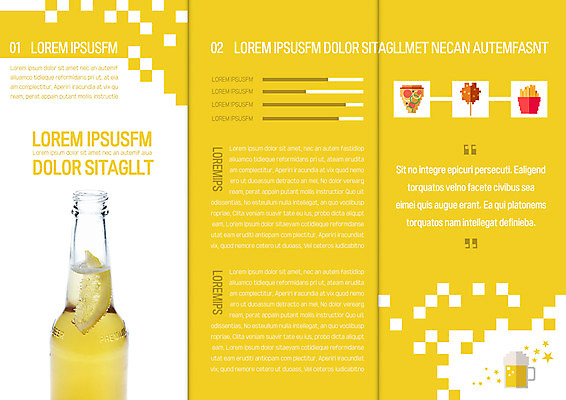 템플릿 표지디자인 북디자인 출판디자인 내지 리플렛 북커버 3단접지 맥주 팜플렛 사람없음 감자튀김 레몬 맥주잔 맥주병 이미지템플릿 AI파일 술잔 과일 술병 감자 주류 튀김 파일형식 벡터