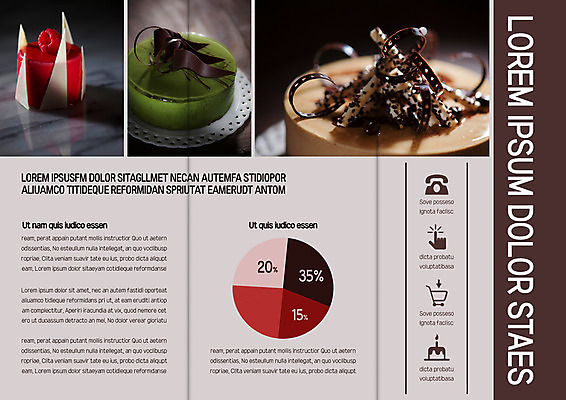 템플릿 표지디자인 북디자인 출판디자인 내지 리플렛 북커버 3단접지 팜플렛 사람없음 케이크 원그래프 이미지템플릿 AI파일 그래프 디저트 파일형식 벡터