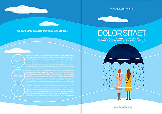 구름 템플릿 표지디자인 북디자인 출판디자인 여자 표지 리플렛 북커버 우산 서기 팜플렛 두명 뒷모습 친구 비 이미지템플릿 AI파일 자연요소 뷰포인트 관계 모션 날씨 사람 파일형식 벡터