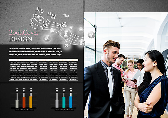 PSD 서양인 템플릿 표지디자인 북디자인 출판디자인 여자 교육 남자 내지 리플렛 북커버 회의 그래프 팜플렛 여러명 20대 성인 비즈니스맨 비즈니스우먼 높은음자리표 오선지 글로벌교육 이미지템플릿 외국인 다수 음표 비즈니스 사람 청년 글로벌 직장인 악보 오선 파일형식