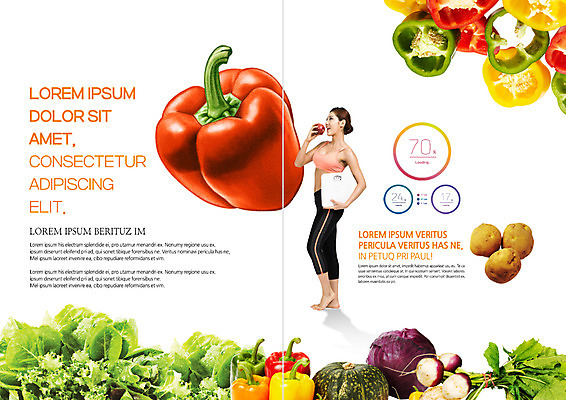 PSD 템플릿 우먼라이프 표지디자인 북디자인 출판디자인 여자 내지 리플렛 다이어트 북커버 식재료 호박 피망 감자 한명 서기 팜플렛 20대 성인 옆모습 뷰티 한국인 사과 먹기 양배추 체중계 열무 이미지템플릿 1 라이프스타일 뷰포인트 채소 과일 모션 건강 사람 동양인 청년 무 파일형식