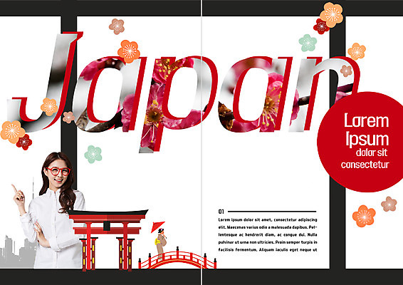 PSD 템플릿 표지디자인 북디자인 출판디자인 여자 내지 리플렛 북커버 웃음 손짓 팜플렛 20대 성인 두명 일본 한국인 벚꽃 일본여행 토리이 구름다리 이미지템플릿 꽃 아시아 해외여행 모션 표정 사람 동양인 청년 다리_건축물 신사_건축물 파일형식