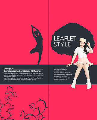 PSD 템플릿 모자 우먼라이프 표지디자인 북디자인 출판디자인 여자 표지 실루엣 리플렛 2단접지 북커버 요가 앉기 팜플렛 20대 성인 두명 뷰티 한국인 당초문 플리츠스커트 이미지템플릿 문양 라이프스타일 웰빙 잡화 모션 촬영기법 사람 동양인 청년 치마 파일형식