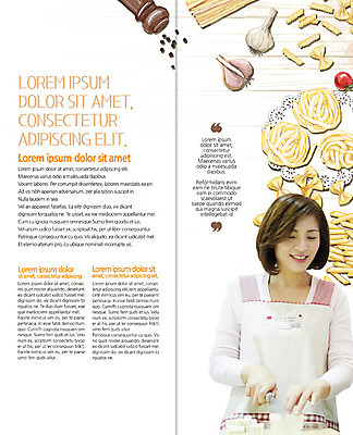 PSD 템플릿 표지디자인 북디자인 출판디자인 여자 내지 리플렛 2단접지 북커버 방울토마토 파스타 마늘 요리 한명 웃음 팜플렛 상반신 30대 앞치마 한국인 주부 후추 칼질 후추통 파스타면 이미지템플릿 1 토마토 채소 모션 서양음식 표정 사람 동양인 장년 면류 향신료 양념통 파일형식