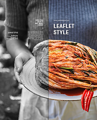 PSD 템플릿 접시 표지디자인 북디자인 출판디자인 여자 표지 한식 음식 리플렛 2단접지 북커버 김치 한명 들기 팜플렛 홍고추 배추김치 이미지템플릿 1 식기 모션 고추 사람 파일형식