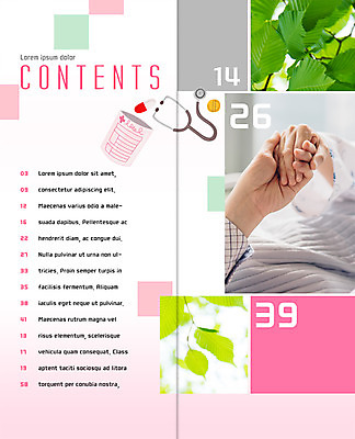 PSD 템플릿 표지디자인 북디자인 손 출판디자인 내지 리플렛 2단접지 북커버 의학 청진기 나뭇잎 팜플렛 두명 신체부위 알약 손잡기 환자 약봉지 이미지템플릿 잎 의료기기 모션 사람 약 파일형식
