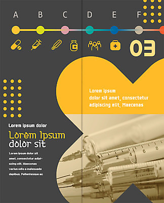 PSD 템플릿 표지디자인 북디자인 출판디자인 내지 리플렛 2단접지 북커버 의학 사람모양 주사기 팜플렛 사람없음 알약 구급상자 약병 이미지템플릿 모양 의료기기 약 의료용품 병_담는 파일형식