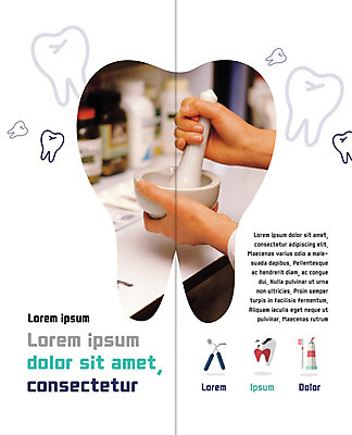 PSD 템플릿 표지디자인 북디자인 손 출판디자인 내지 리플렛 2단접지 북커버 의학 치과 한명 팜플렛 신체부위 치아 칫솔 치과용품 치약 막자사발 조제 이미지템플릿 1 병원 사람 위생용품 약 의료용품 소화기관 사발 만들기 파일형식